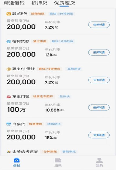 鹿优选网贷是哪里的平台