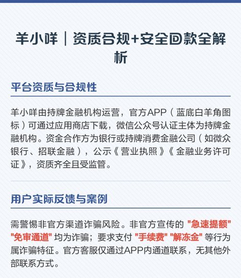 羊小咩平台运营合规吗？