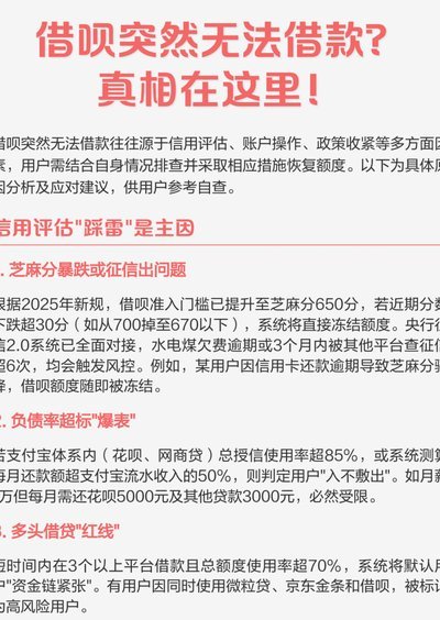 分期乐有额度突然借不出来怎么办