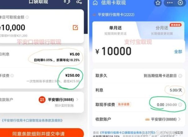 便荔卡包取现额度设定逻辑
