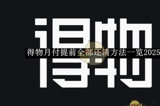 得物月付怎么看